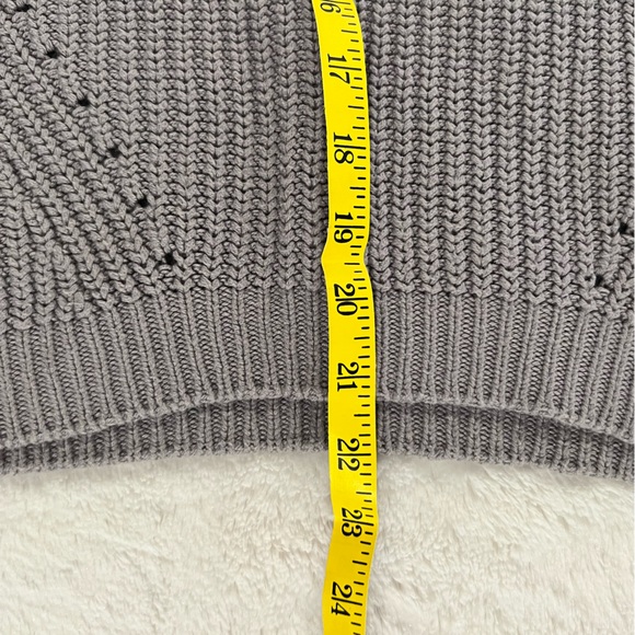 Workshop Republic Grey Knit Sweater, Women’s Size XS - Picture 5 of 7